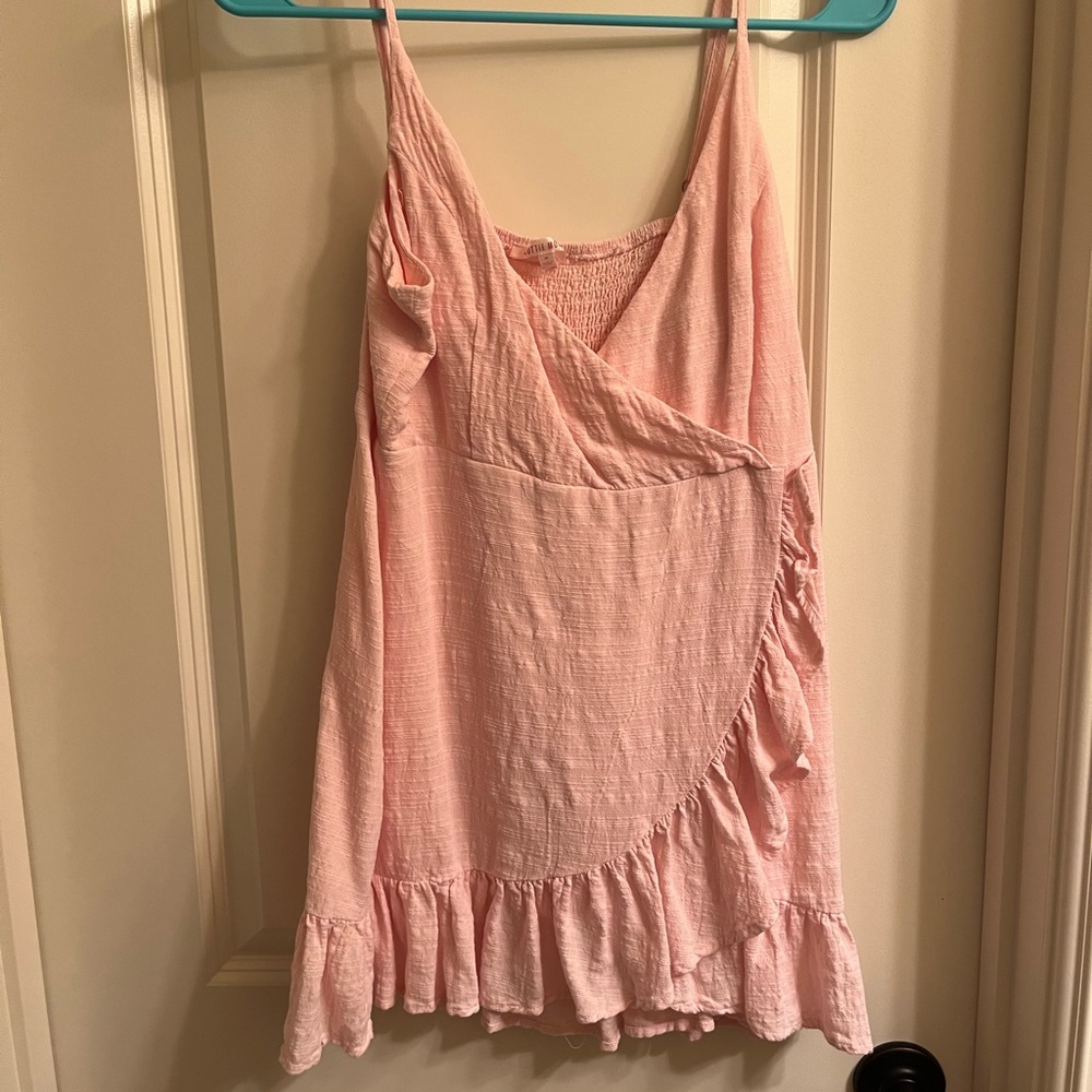 Pacsun brand pink mini sun dress